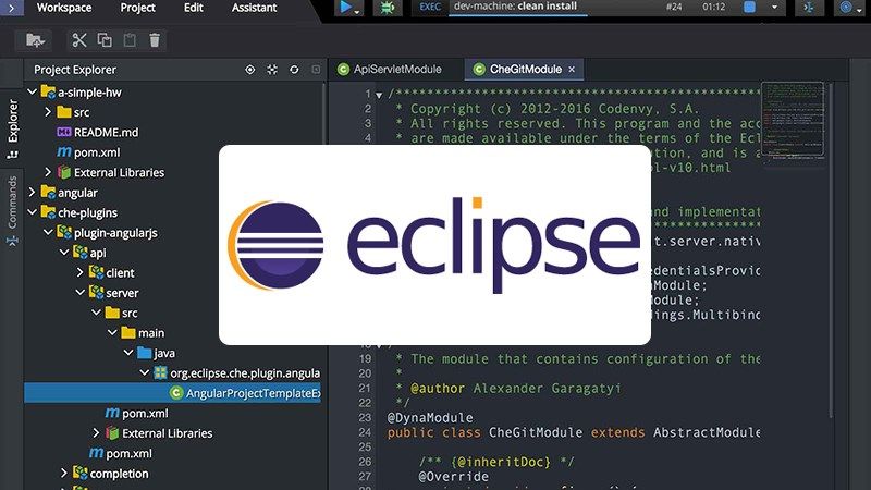 Eclipse - phần mềm lập trình game phổ biến hiện nay